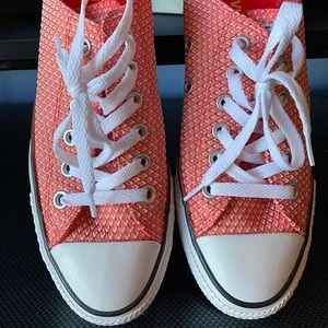 Orange Converse Shoes